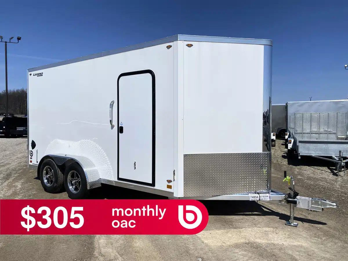 Gallery image 1 for 2026 Legend ALUMINUM V-NOSE Trailer