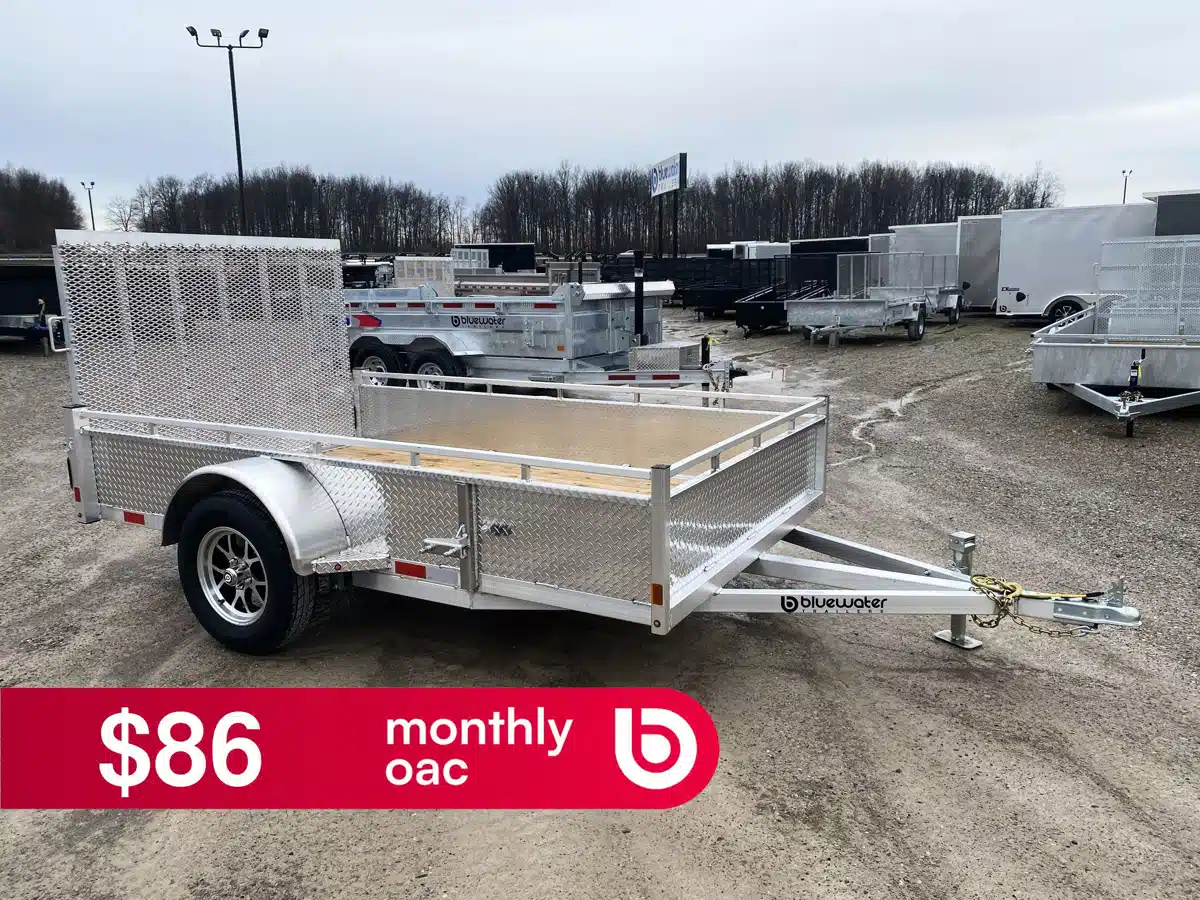 Gallery image 1 for 2026 Canadian Mennonite Built SINGLE AXLE ALUMINUM Trailer - Utility