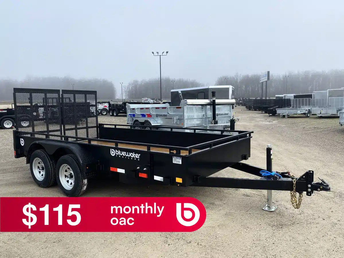 Photo de la Galerie 1 pour 2026 Canada Trailers TANDEM AXLE UTILITY TRAILER remorque - utilitaire