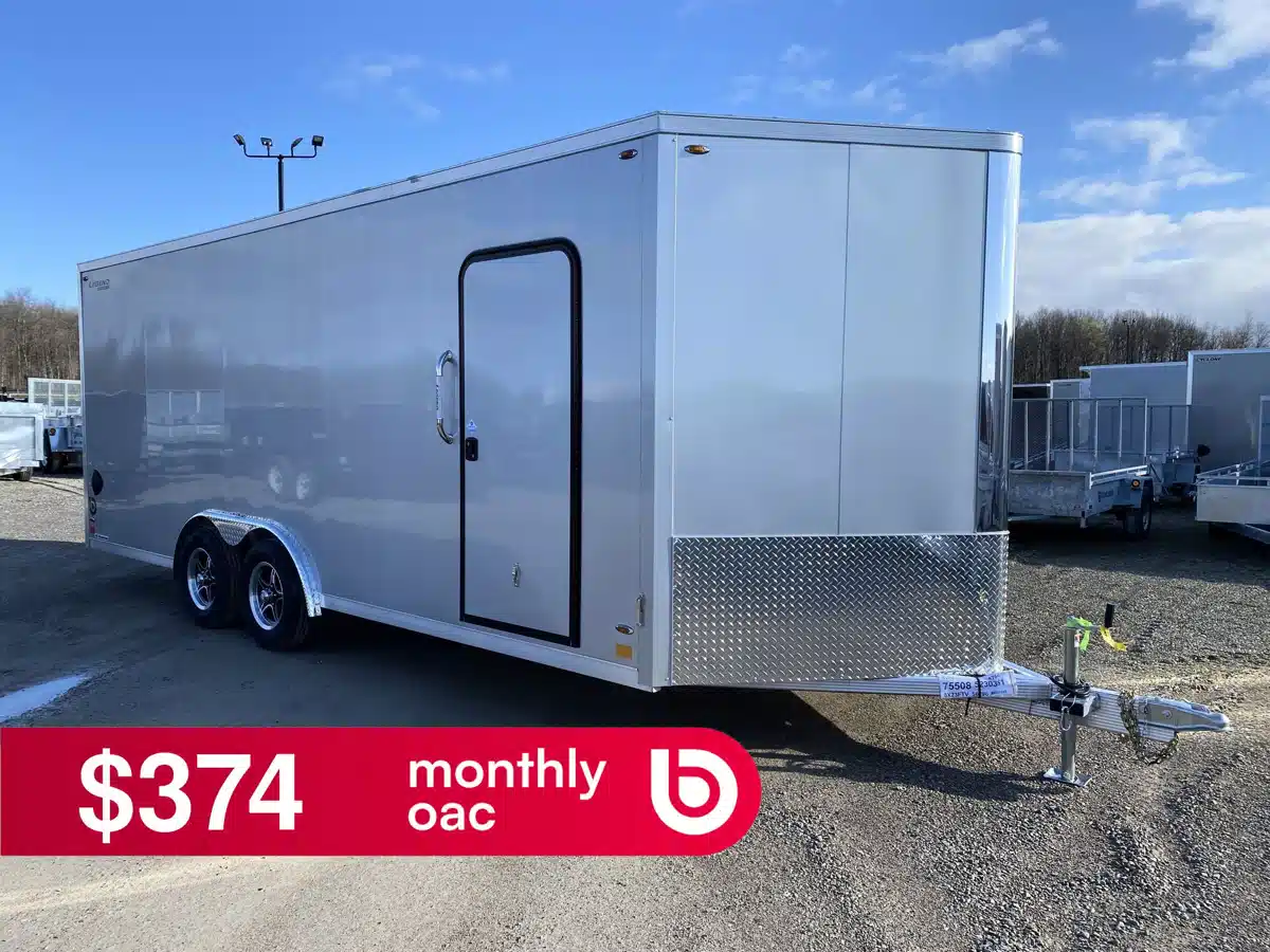 Gallery image 1 for 2026 Legend ALUMINUM V-NOSE Trailer