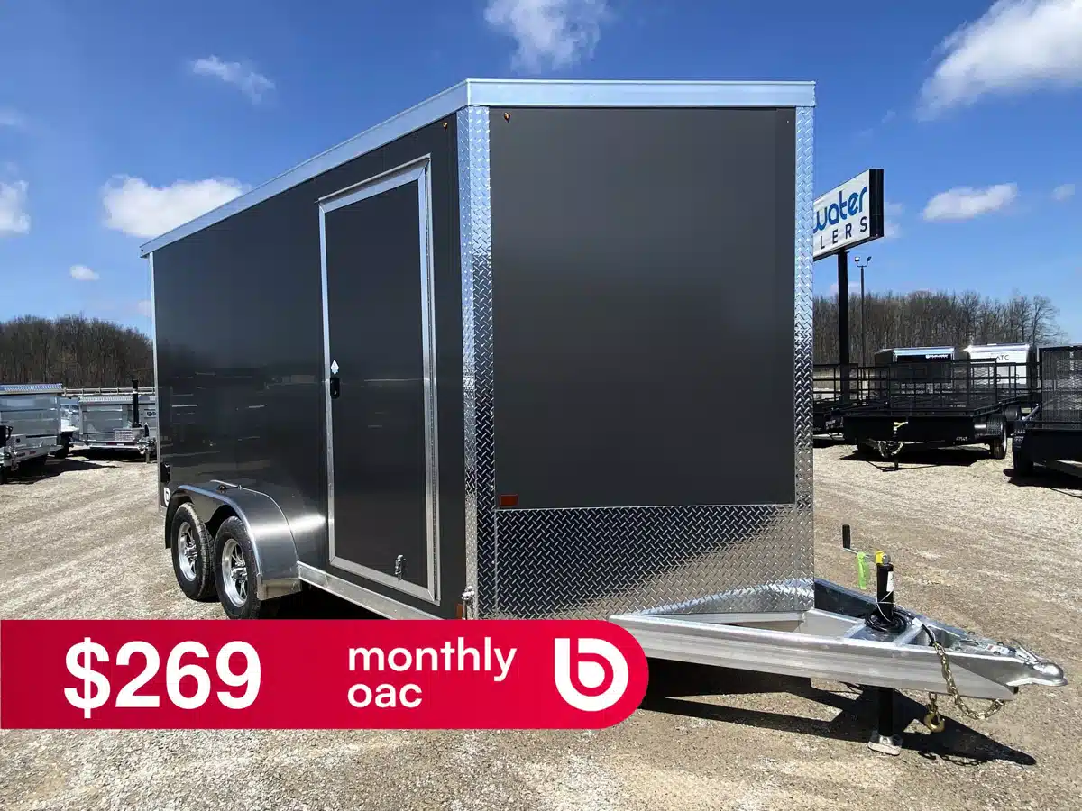 Photo de la Galerie 1 pour 2026 Canadian Mennonite Built Aluminum Enclosed Cargo Trailer Remorque cargo