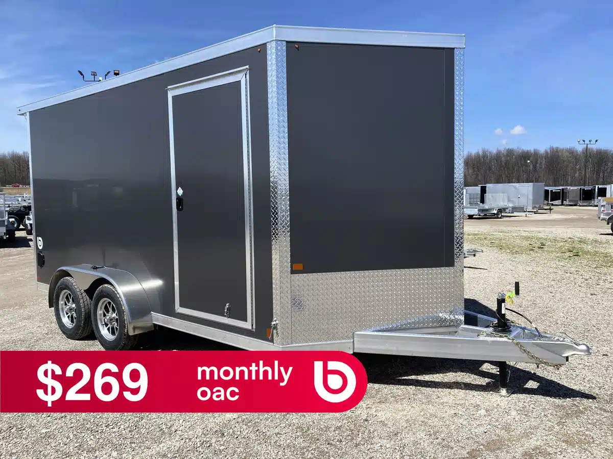 Photo de la Galerie 1 pour 2026 Canadian Mennonite Built Aluminum Enclosed Cargo Trailer Remorque cargo