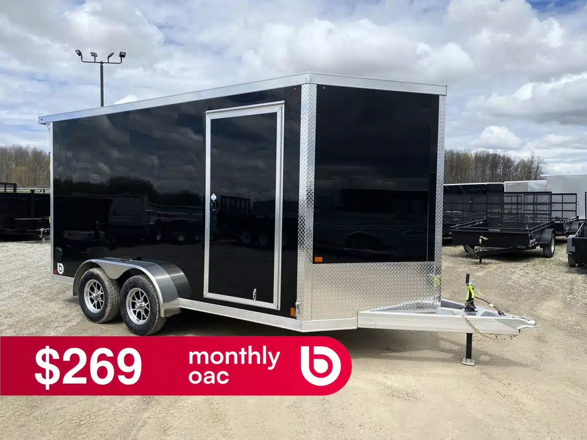 Photo de la Galerie 1 pour 2026 Canadian Mennonite Built Aluminum Enclosed Cargo Trailer Remorque cargo
