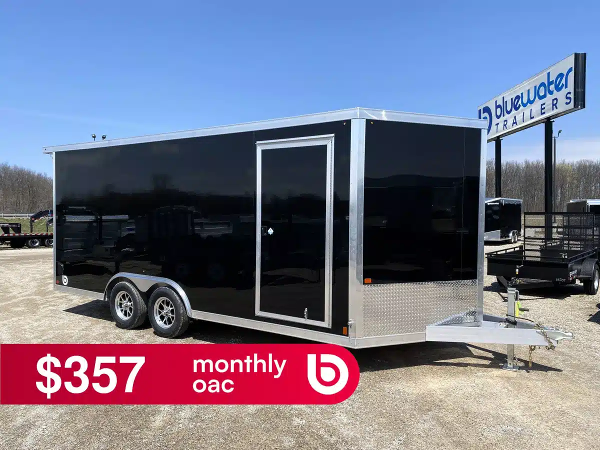 Photo de la Galerie 1 pour 2026 Canadian Mennonite Built Aluminum Enclosed Carhauler Trailer Remorque - Porte-voiture