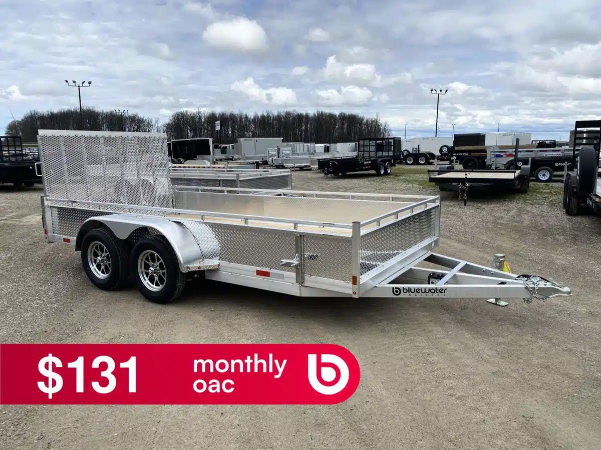 Gallery image 1 for 2026 Canadian Mennonite Built TANDEM AXLE ALUMINUM Trailer - Utility