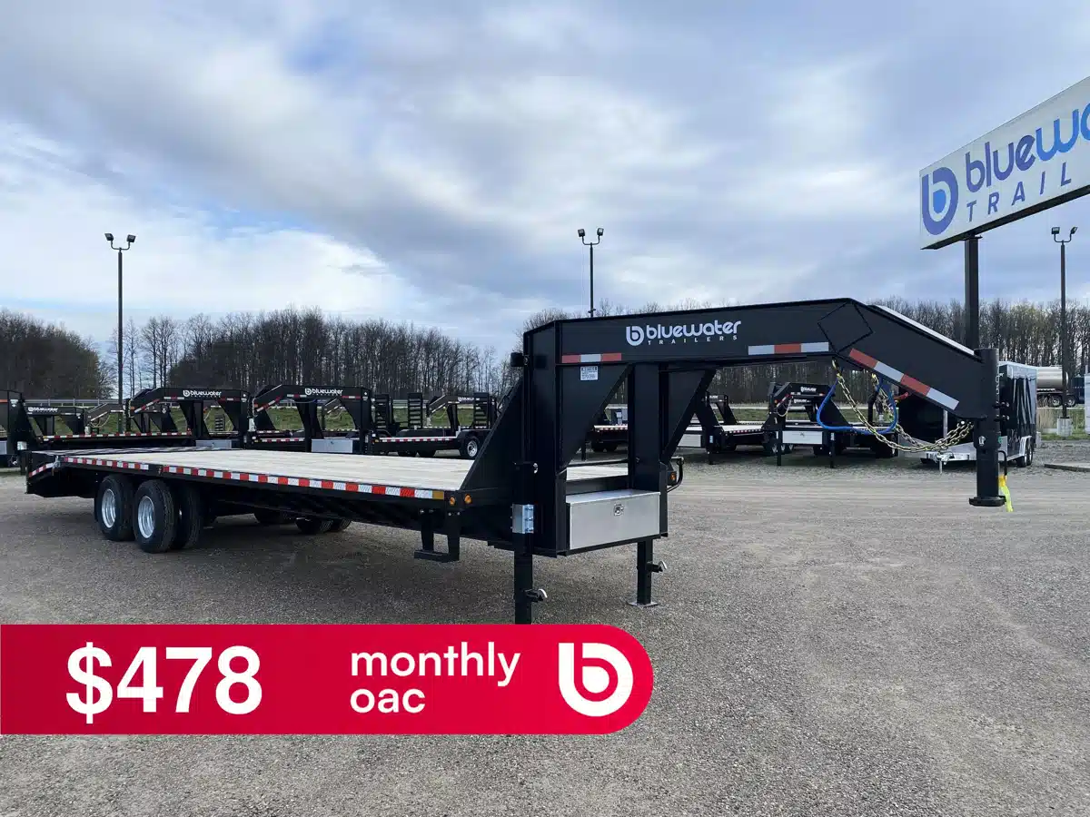 Photo de la Galerie 1 pour 2026 Canada Trailers PREMIUM GOOSENECK TRAILER Remorque - Plateforme