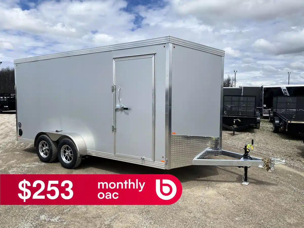 Photo de la Galerie 1 pour 2026 North Cargo Shield Galvanized Enclosed Trailer Remorque fermée