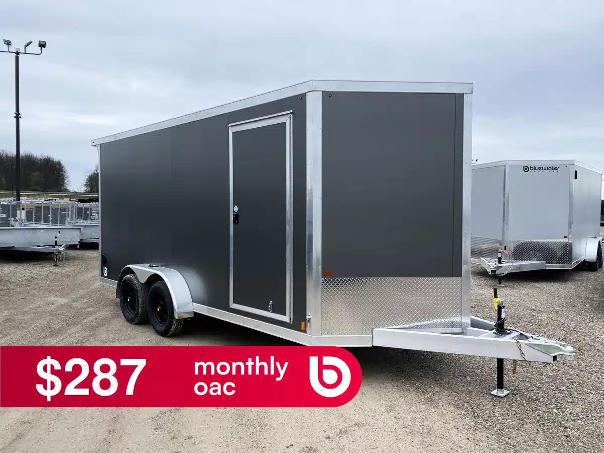 Photo de la Galerie 1 pour 2026 Canadian Mennonite Built Aluminum Enclosed Cargo Trailer Remorque cargo
