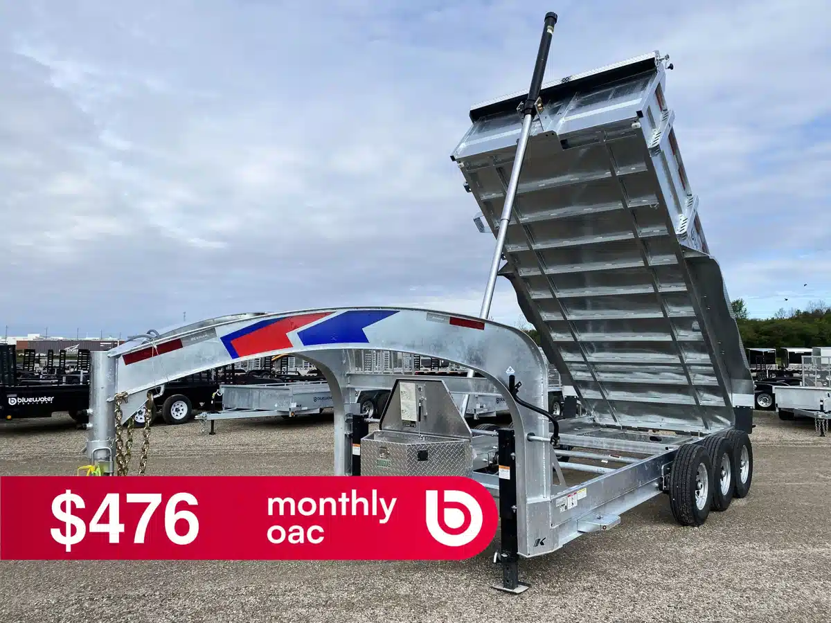 Gallery image 1 for 2026 K-Trail GALVANIZED GOOSENECK EXPERT DUMP SERIES Trailer - Flat Deck