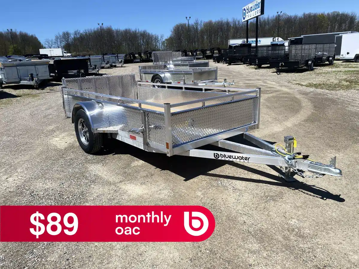 Photo de la Galerie 1 pour 2026 Canadian Mennonite Built Single Axle Aluminum Utility Trailer remorque - utilitaire