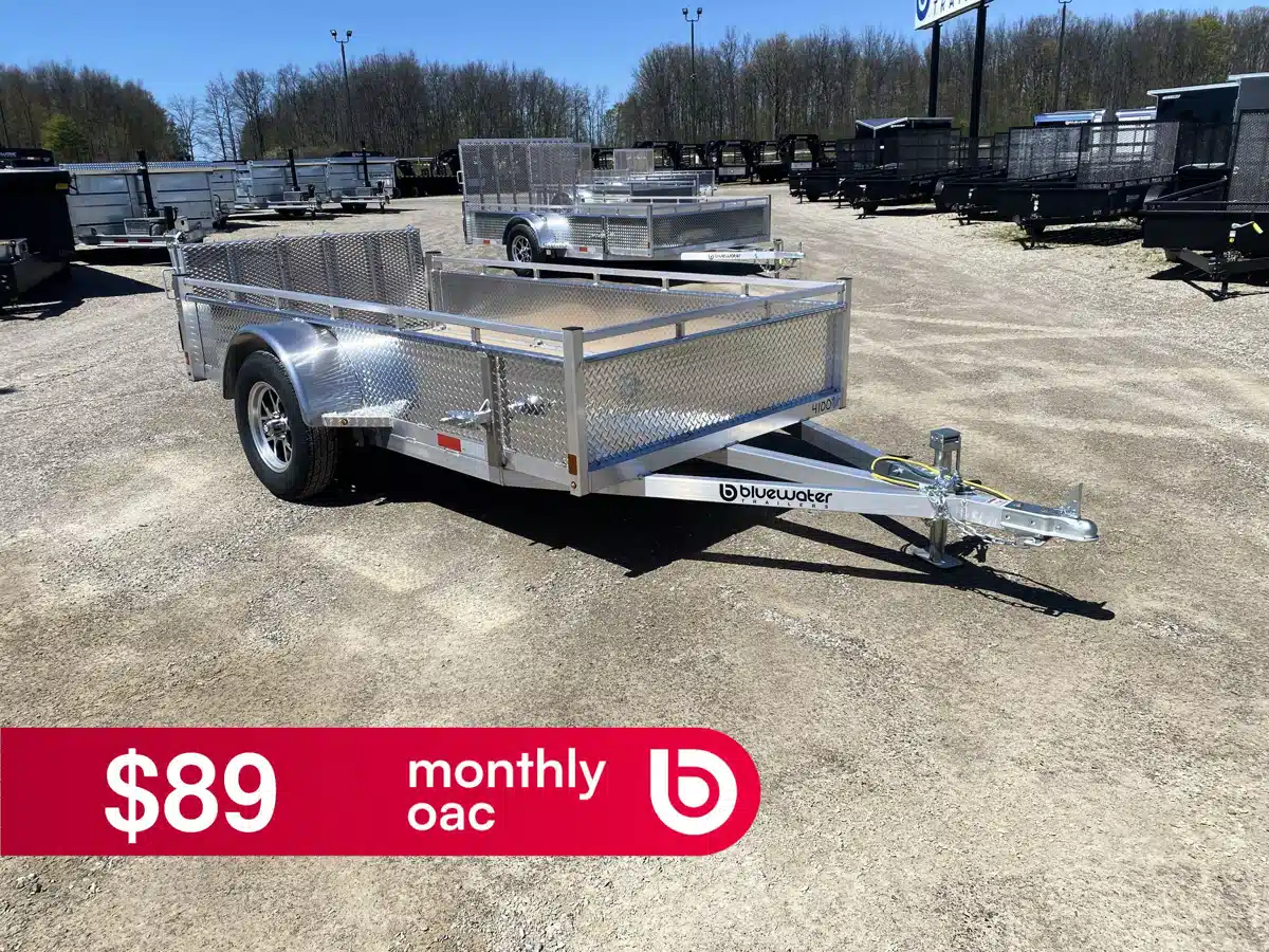 Photo de la Galerie 1 pour 2026 Canadian Mennonite Built Single Axle Aluminum Utility Trailer remorque - utilitaire