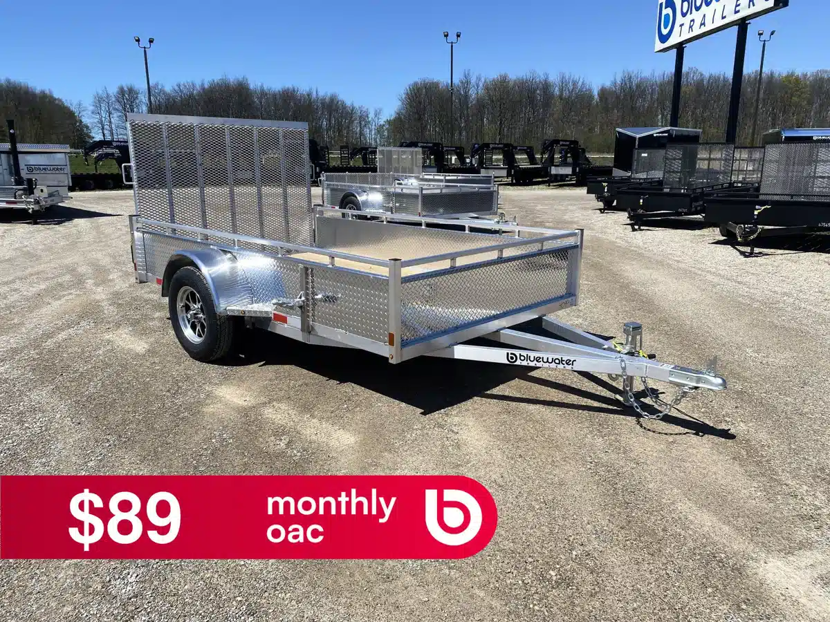 Photo de la Galerie 1 pour 2026 Canadian Mennonite Built Single Axle Aluminum Utility Trailer remorque - utilitaire