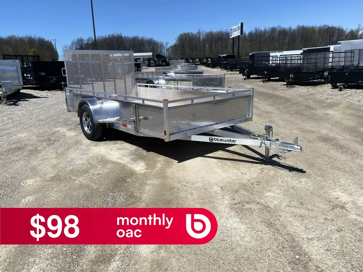 Photo de la Galerie 1 pour 2026 Canadian Mennonite Built Single Axle Aluminum Utility Trailer remorque - utilitaire