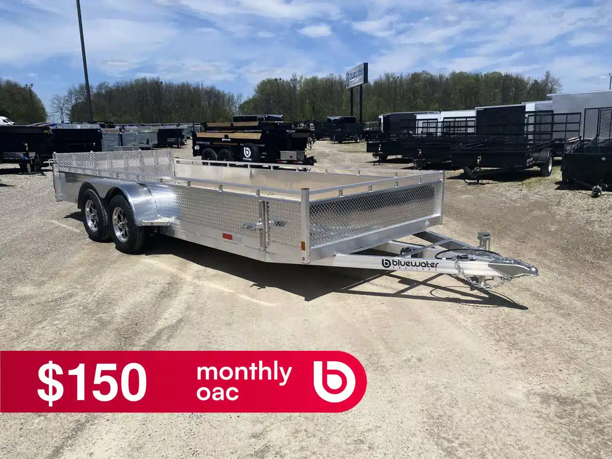 Gallery image 1 for 2026 Canadian Mennonite Built Tandem Axle Aluminum Trailer - Utility