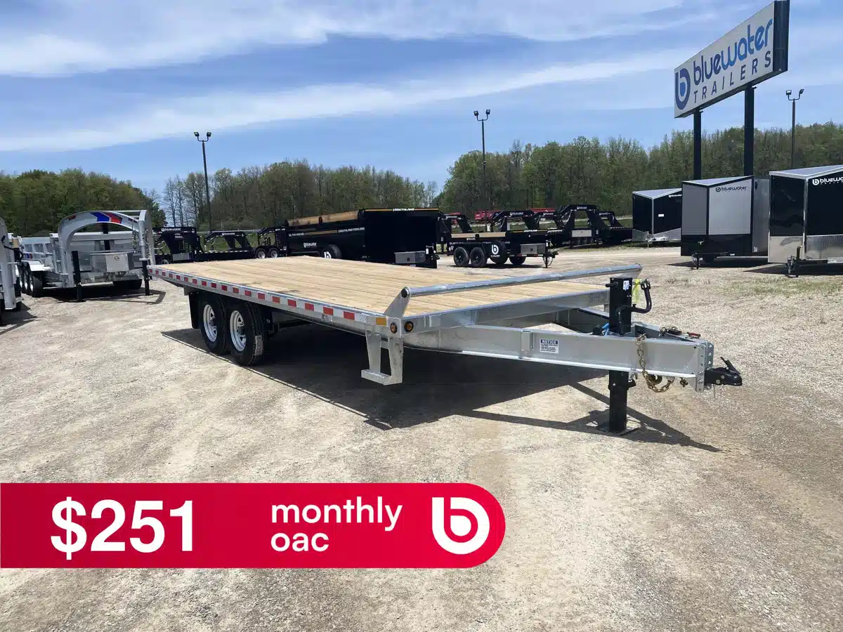 Gallery image 1 for 2026 Canada Trailers GALVANIZED PINTLE DECKOVER Trailer - Flat Deck