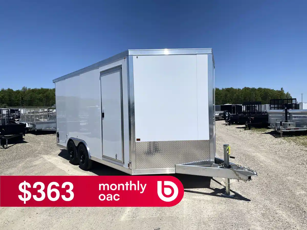 Photo de la Galerie 1 pour 2026 Canadian Mennonite Built Aluminum Enclosed Carhauler Trailer Remorque - Porte-voiture