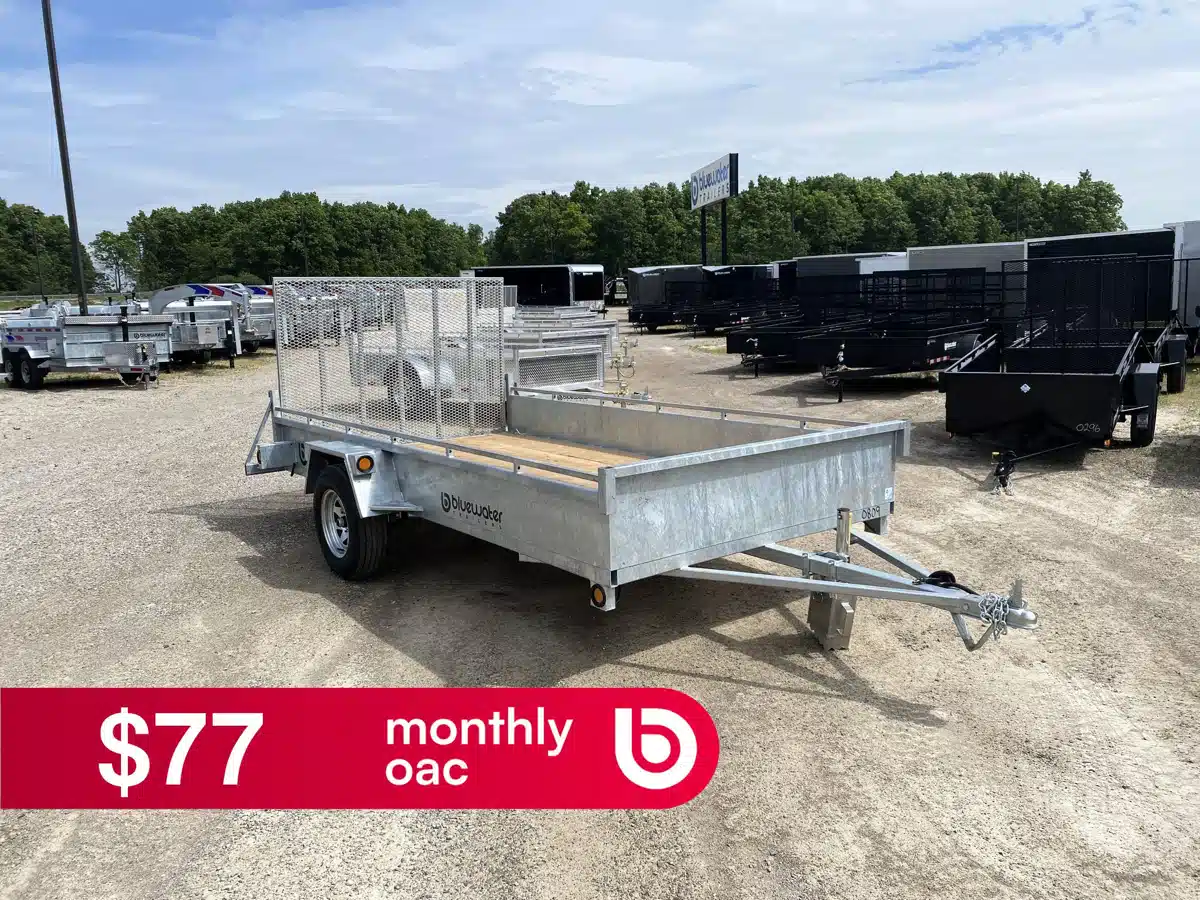 Photo de la Galerie 1 pour 2026 Advantage GENERAL GALVANIZED LANDSCAPER Trailer