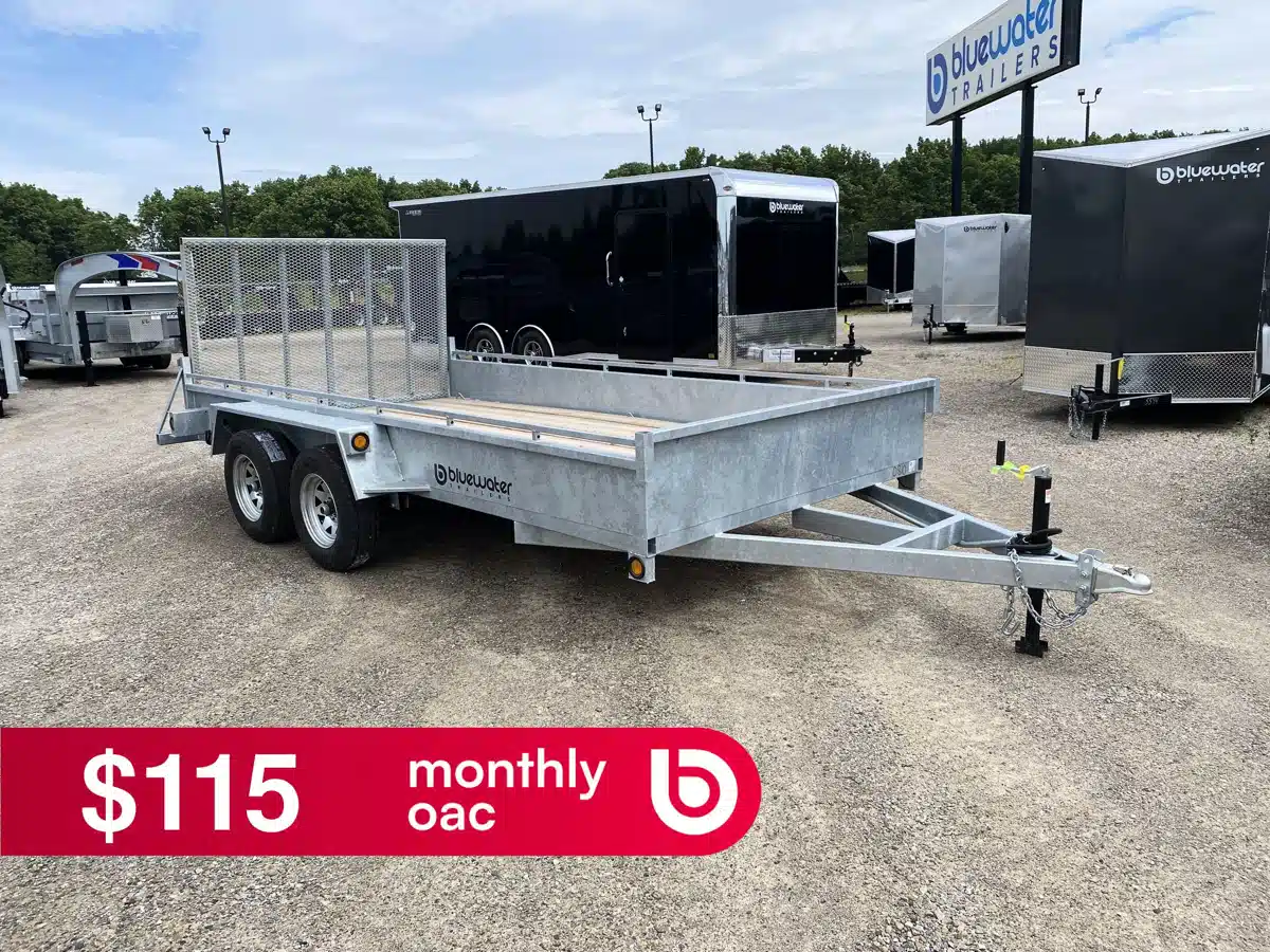 Gallery image 1 for 2026 Advantage GENERAL GALVANIZED LANDSCAPER Trailer