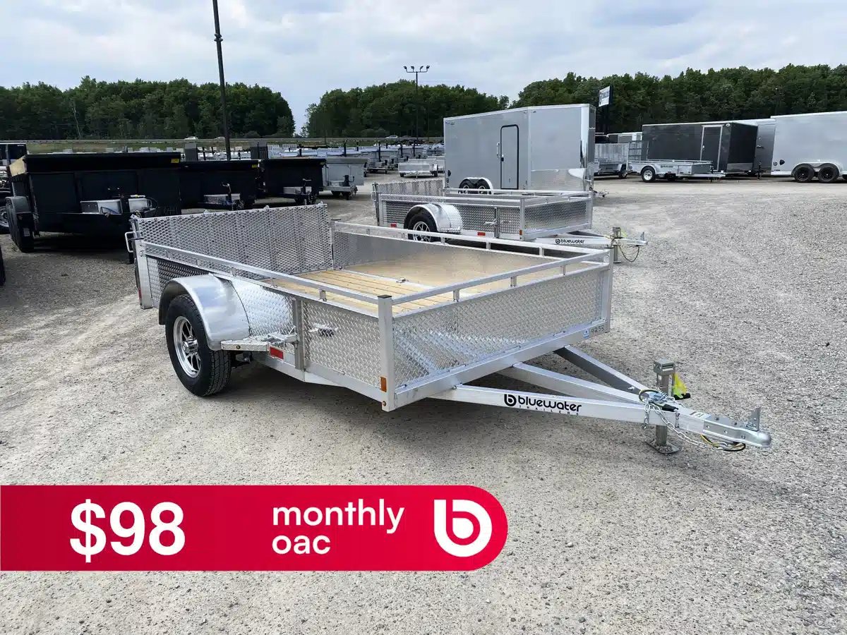 Photo de la Galerie 1 pour 2026 Canadian Mennonite Built Single Axle Aluminum Utility Trailer remorque - utilitaire