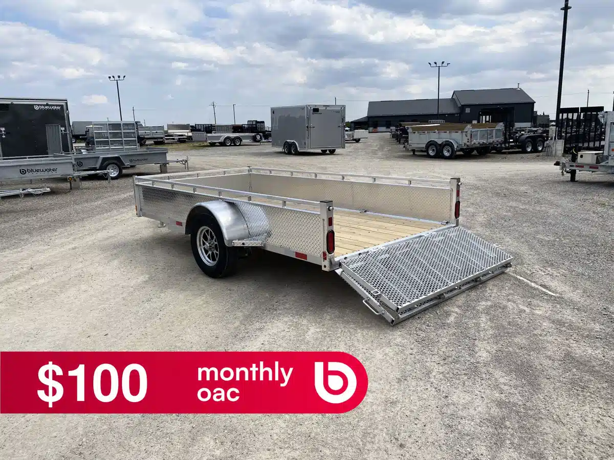 Gallery image 1 for 2026 Canadian Mennonite Built Single Axle Aluminum Trailer - Utility