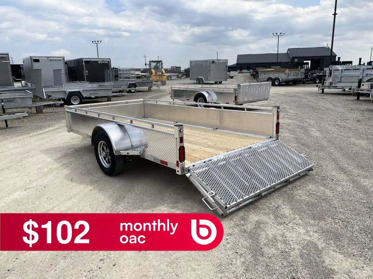 Photo de la Galerie 1 pour 2026 Canadian Mennonite Built Single Axle Aluminum Utility Trailer remorque - utilitaire
