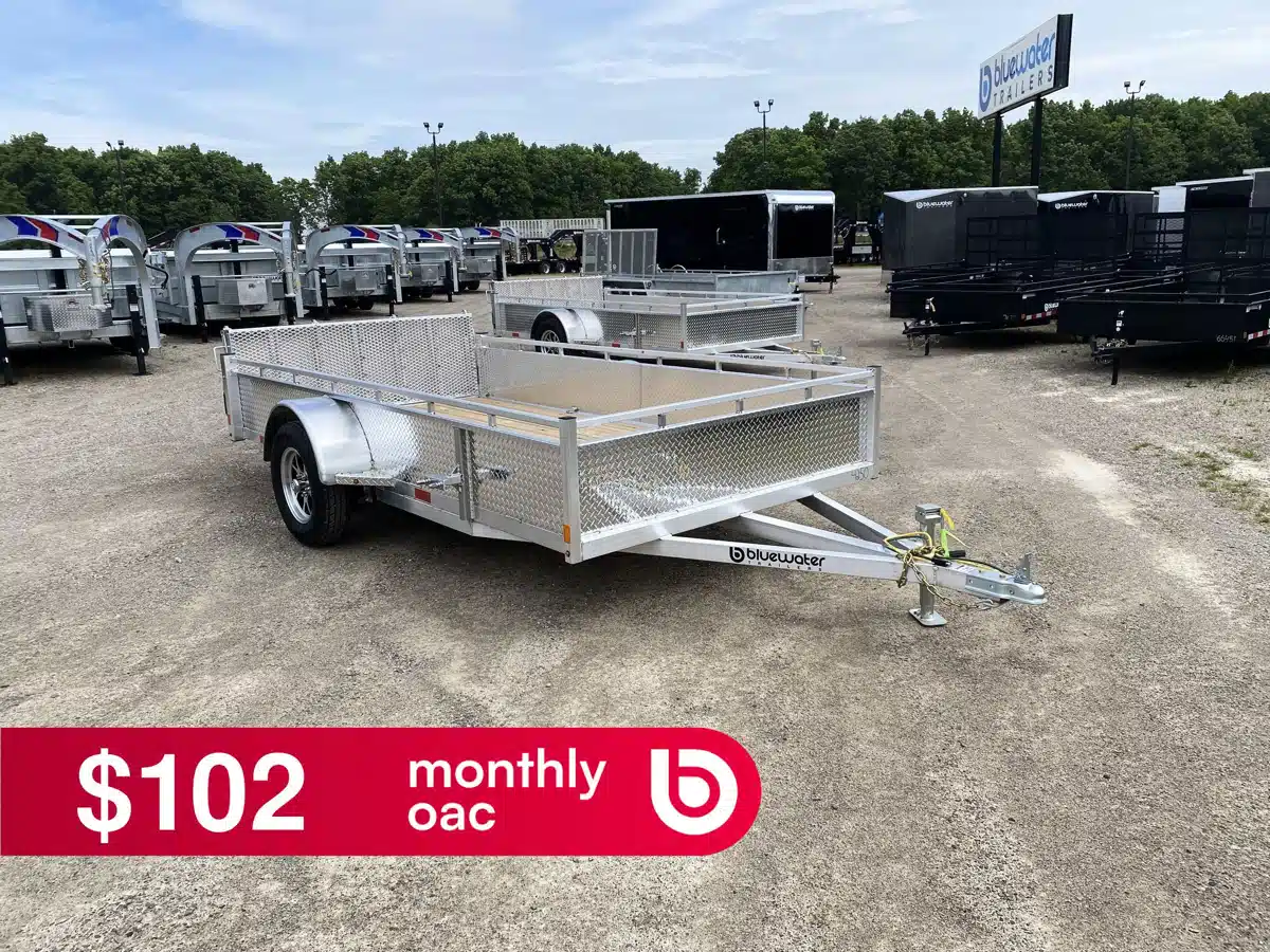 Photo de la Galerie 1 pour 2026 Canadian Mennonite Built Single Axle Aluminum Utility Trailer remorque - utilitaire