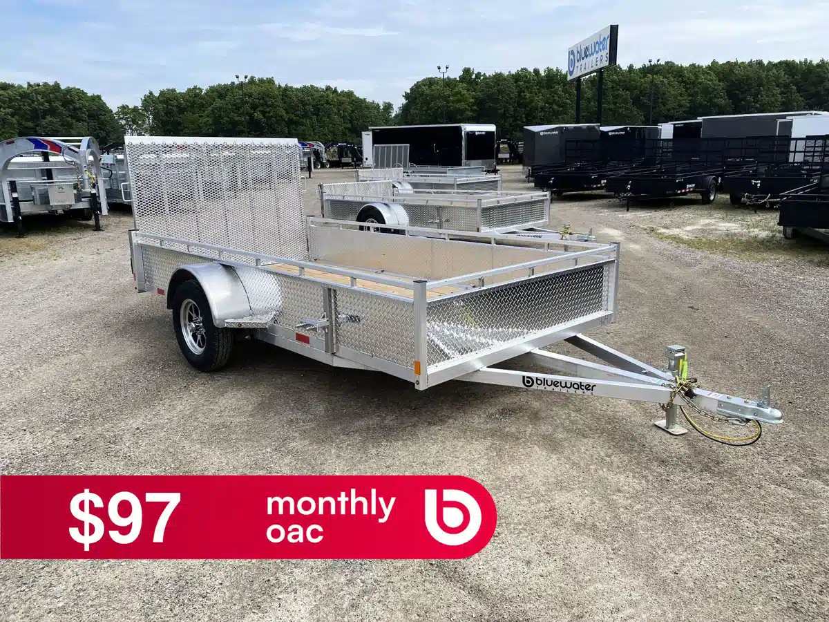 Gallery image 1 for 2026 Canadian Mennonite Built Single Axle Aluminum Trailer - Utility