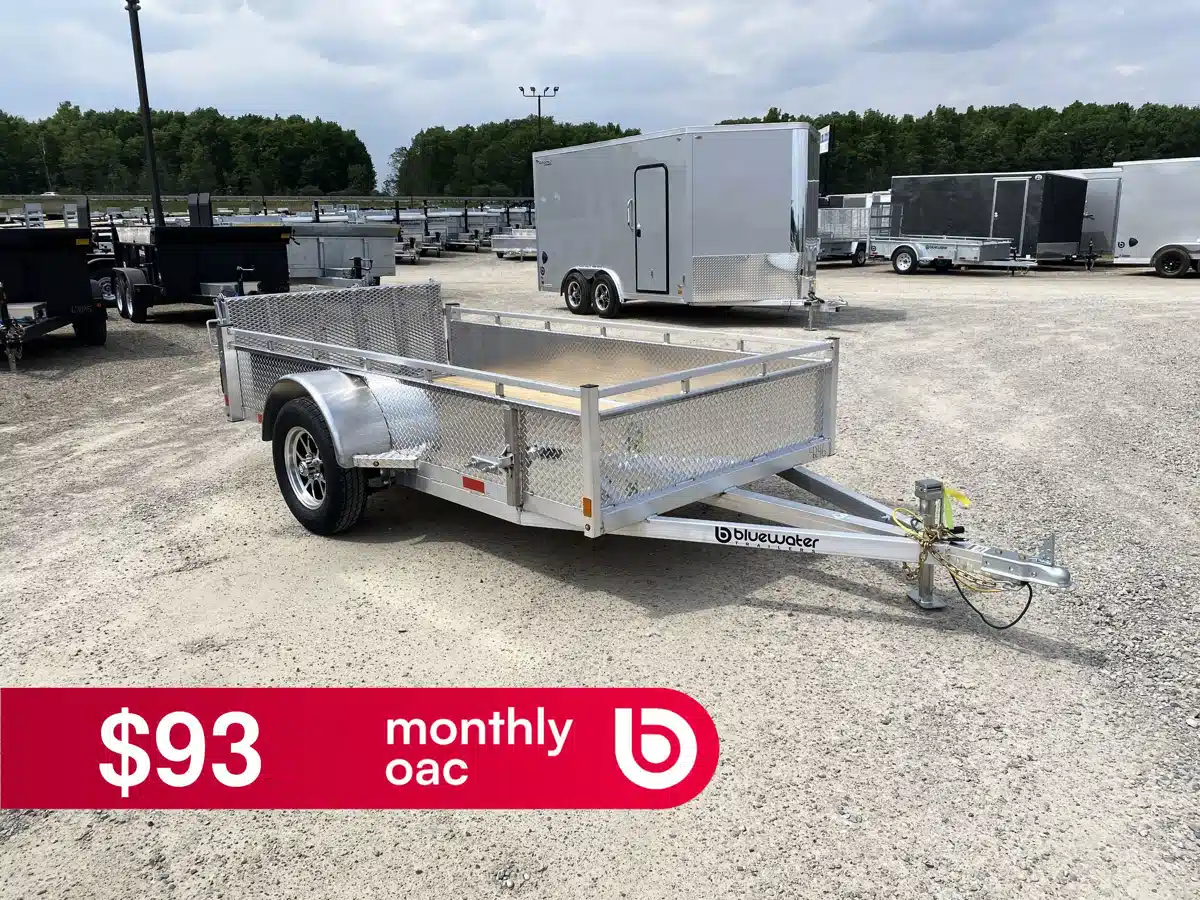 Photo de la Galerie 1 pour 2026 Canadian Mennonite Built Single Axle Aluminum Utility Trailer remorque - utilitaire