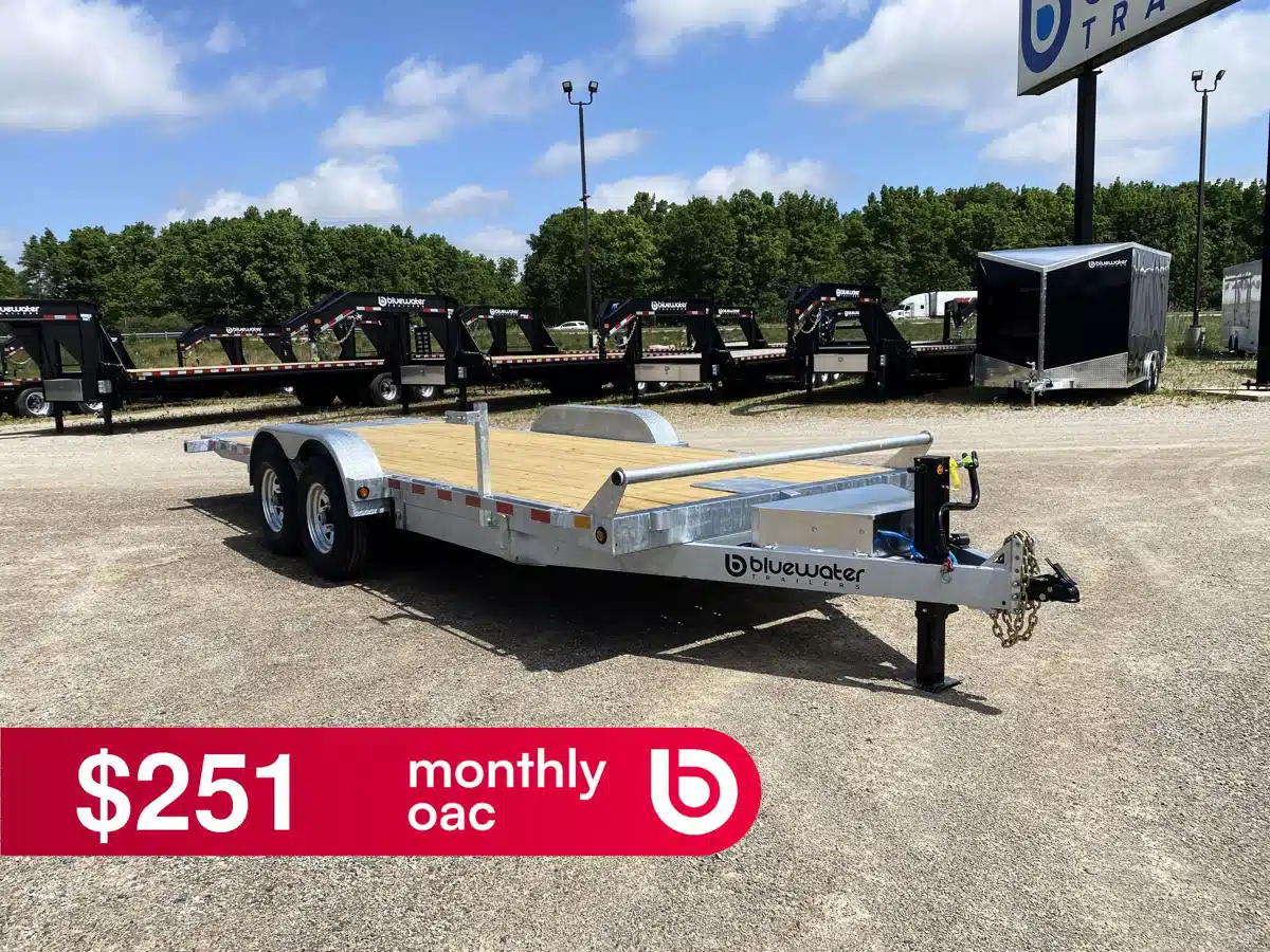 Photo de la Galerie 1 pour 2026 Canada Trailers Galvanized Hydraulic Power-Tilt Trailer 15,120 lbs. GVWR Remorque - Plateforme basculante