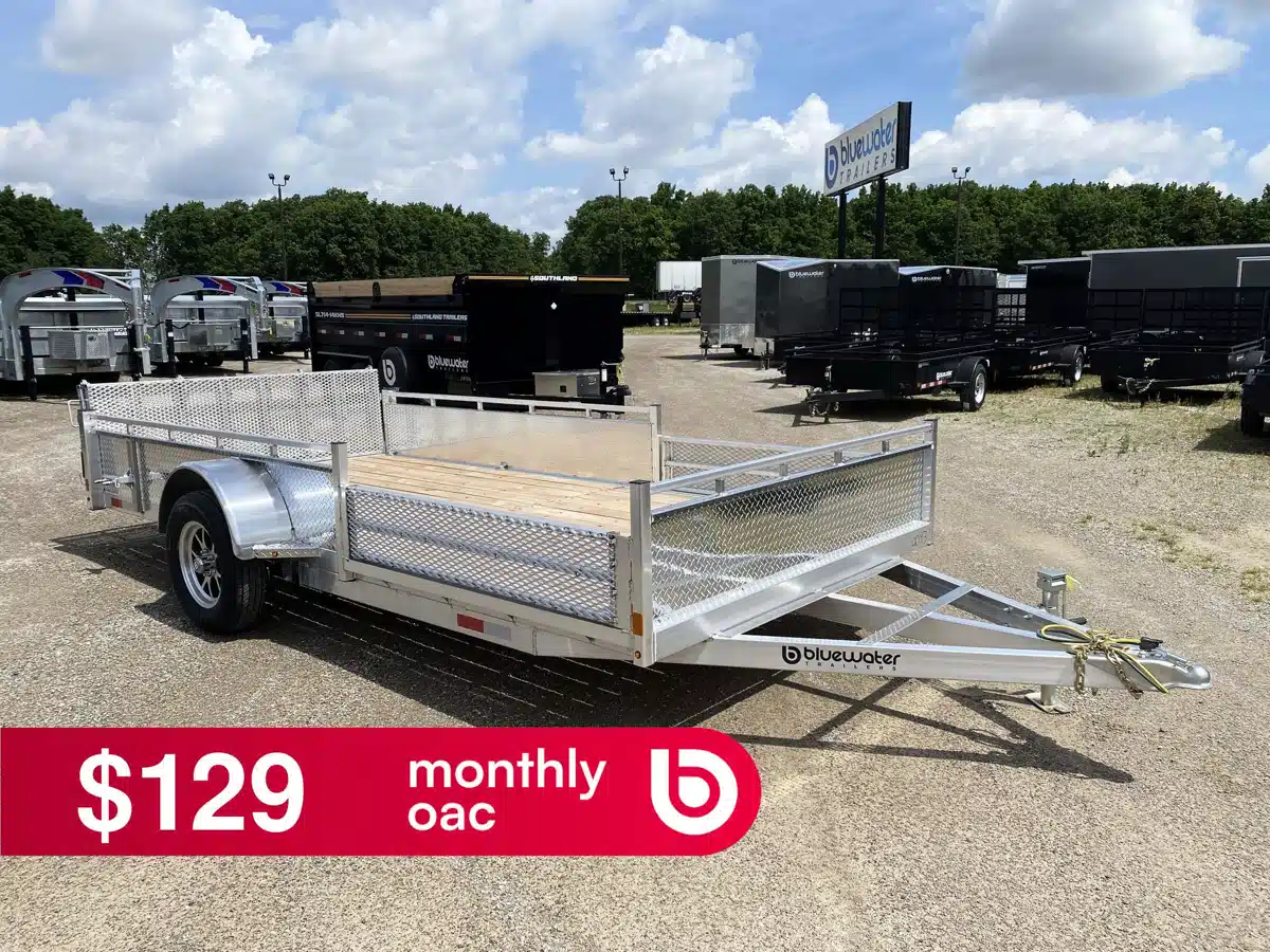 Photo de la Galerie 1 pour 2027 Canadian Mennonite Built Side Loader Aluminum Utility Trailer remorque - utilitaire