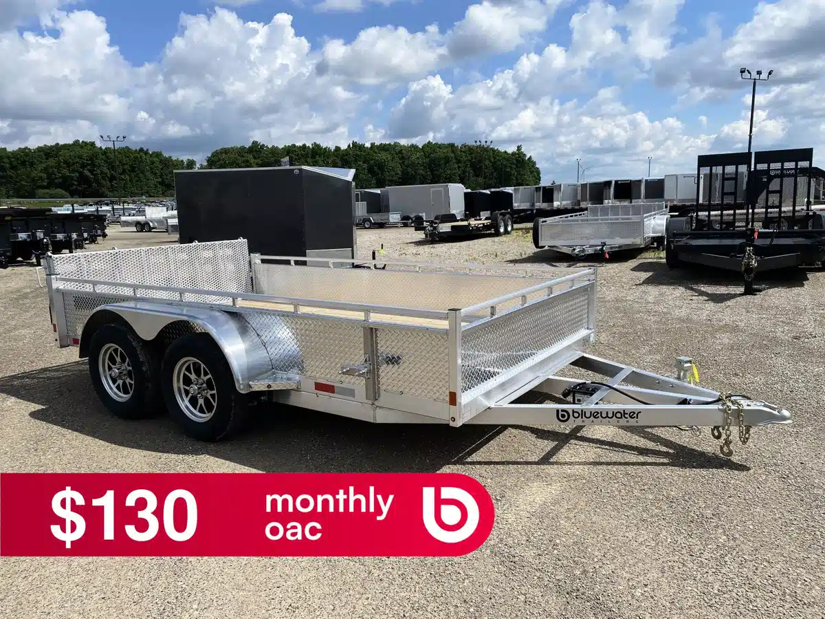 Gallery image 1 for 2027 Canadian Mennonite Built Tandem Axle Aluminum Trailer - Utility