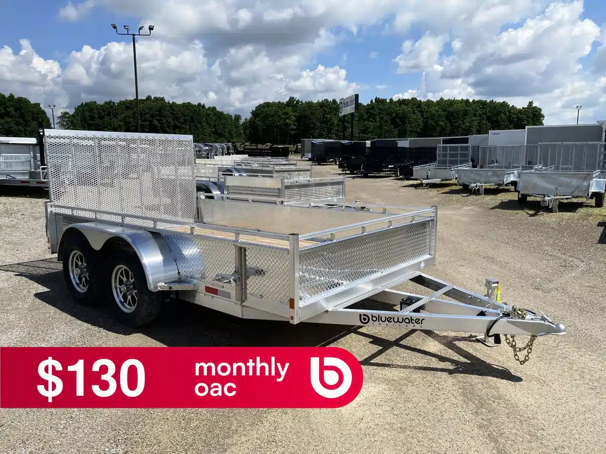 Gallery image 1 for 2027 Canadian Mennonite Built Tandem Axle Aluminum Trailer - Utility