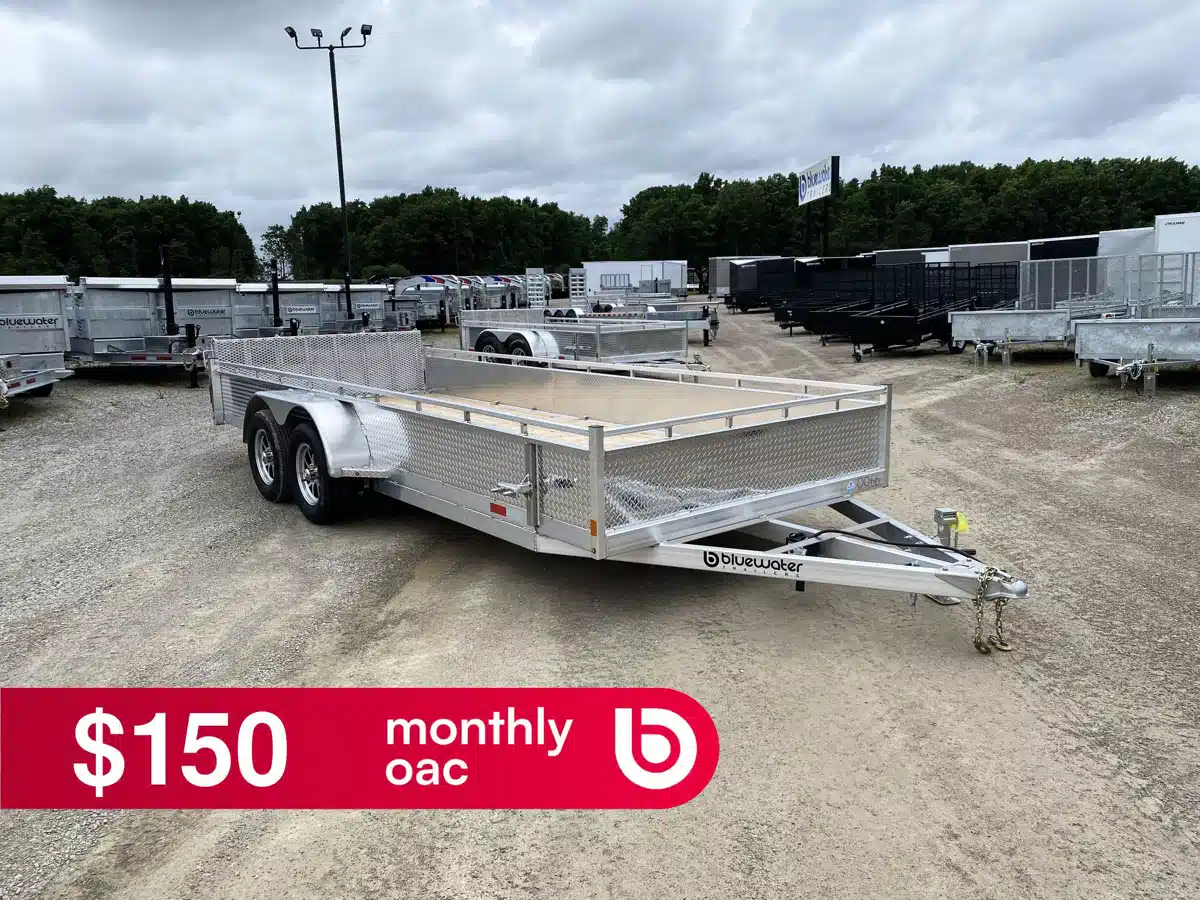 Gallery image 1 for 2027 Canadian Mennonite Built Tandem Axle Aluminum Trailer - Utility