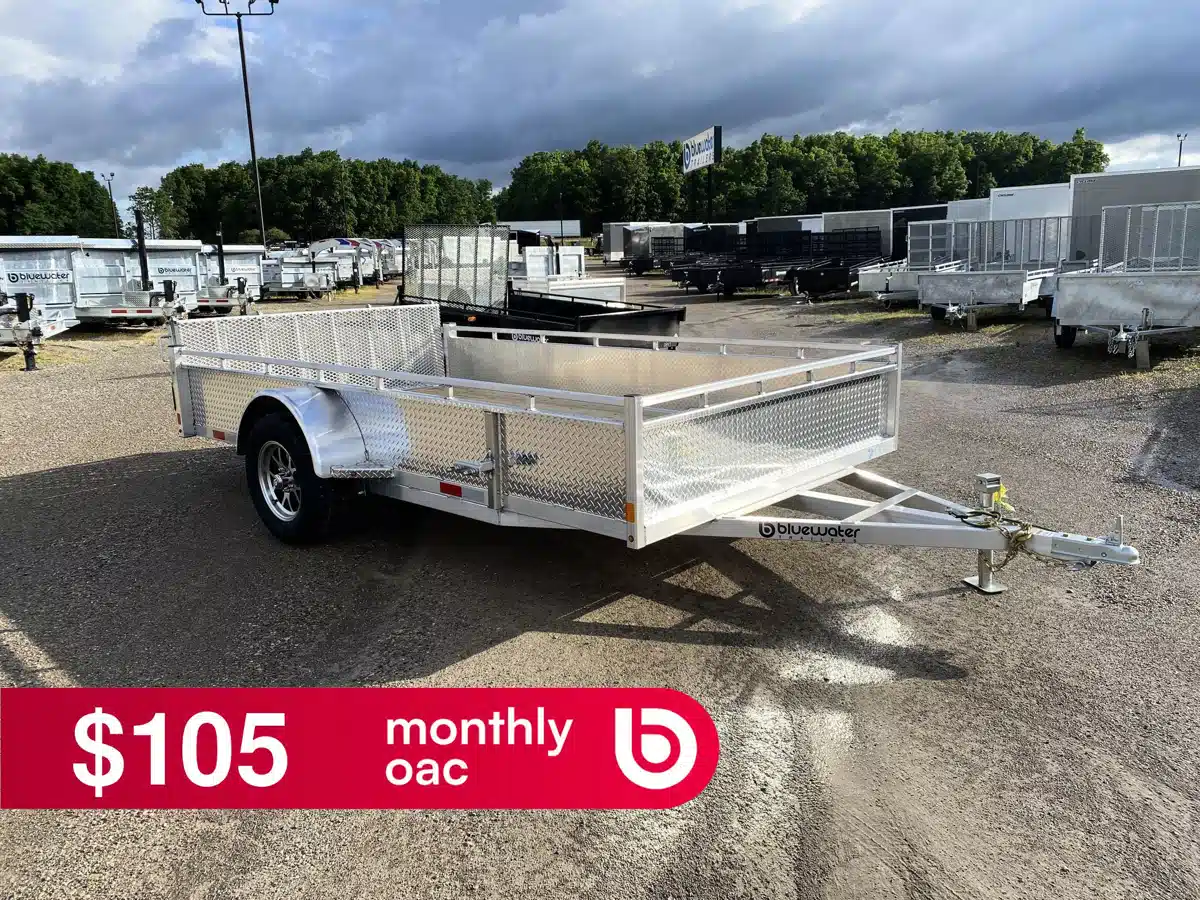 Gallery image 1 for 2027 Canadian Mennonite Built Single Axle Aluminum Trailer - Utility