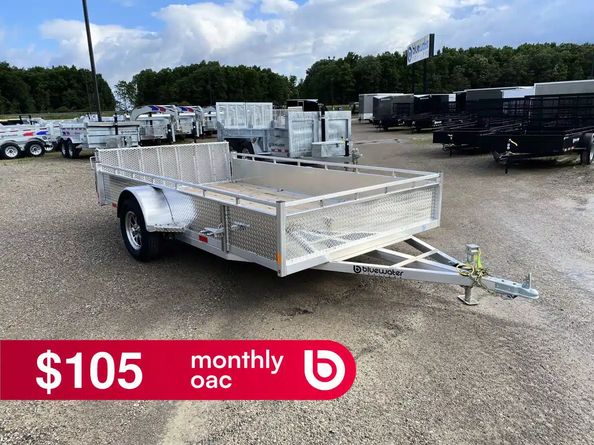 Gallery image 1 for 2027 Canadian Mennonite Built Single Axle Aluminum Trailer - Utility