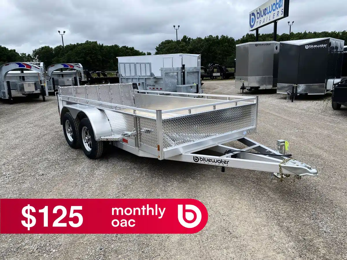 Gallery image 1 for 2027 Canadian Mennonite Built Tandem Axle Aluminum Trailer - Utility