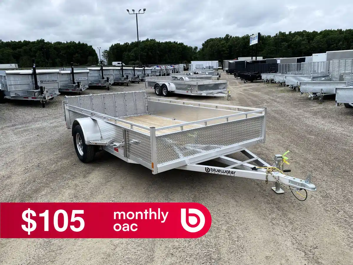 Gallery image 1 for 2027 Canadian Mennonite Built Single Axle Aluminum Trailer - Utility