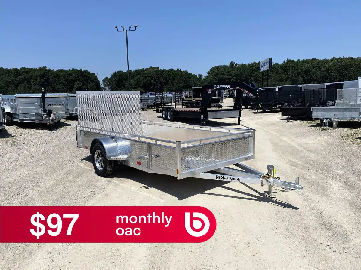 Photo de la Galerie 1 pour 2027 Canadian Mennonite Built Single Axle Aluminum Utility Trailer remorque - utilitaire