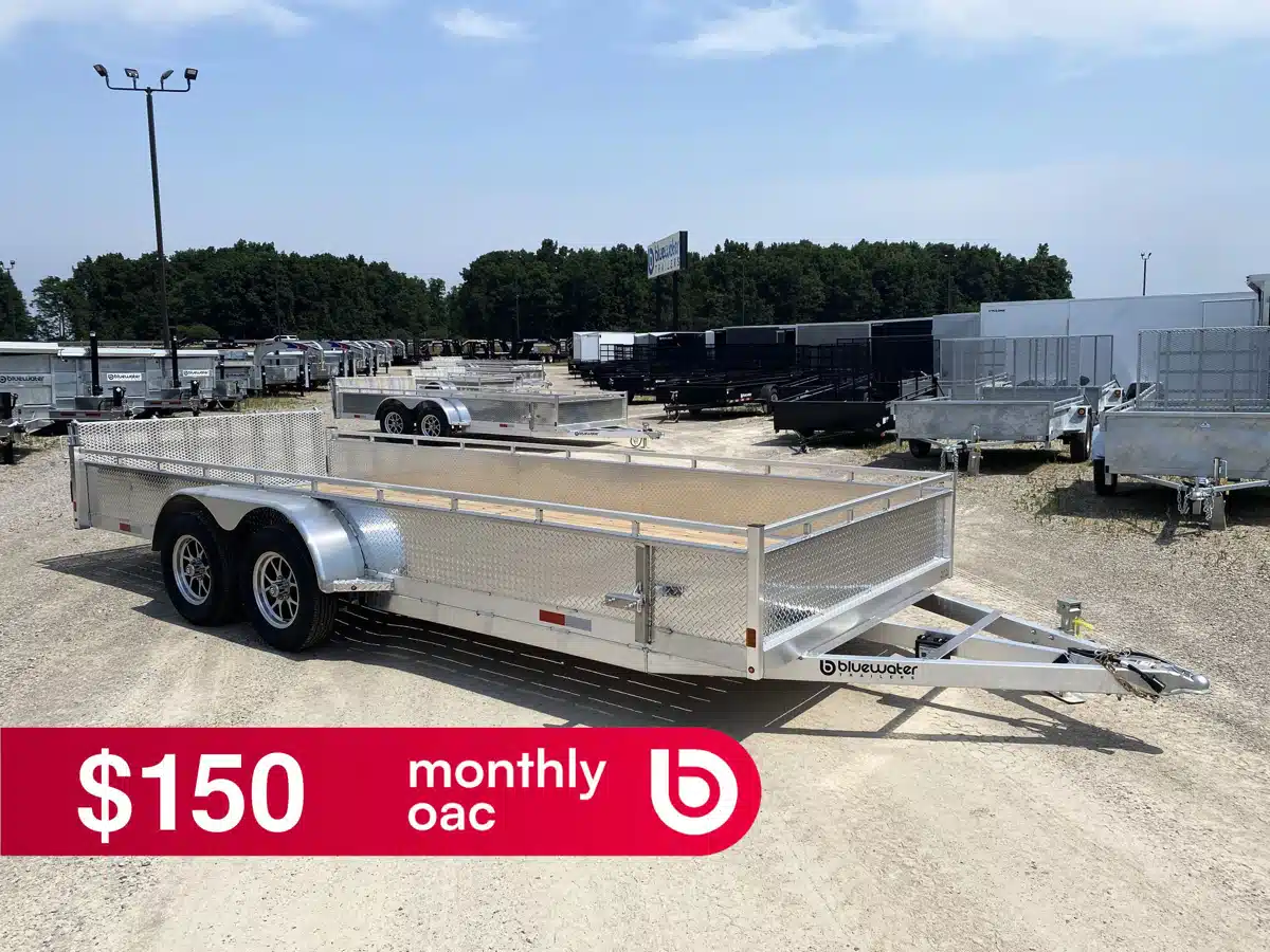 Gallery image 1 for 2027 Canadian Mennonite Built Tandem Axle Aluminum Trailer - Utility