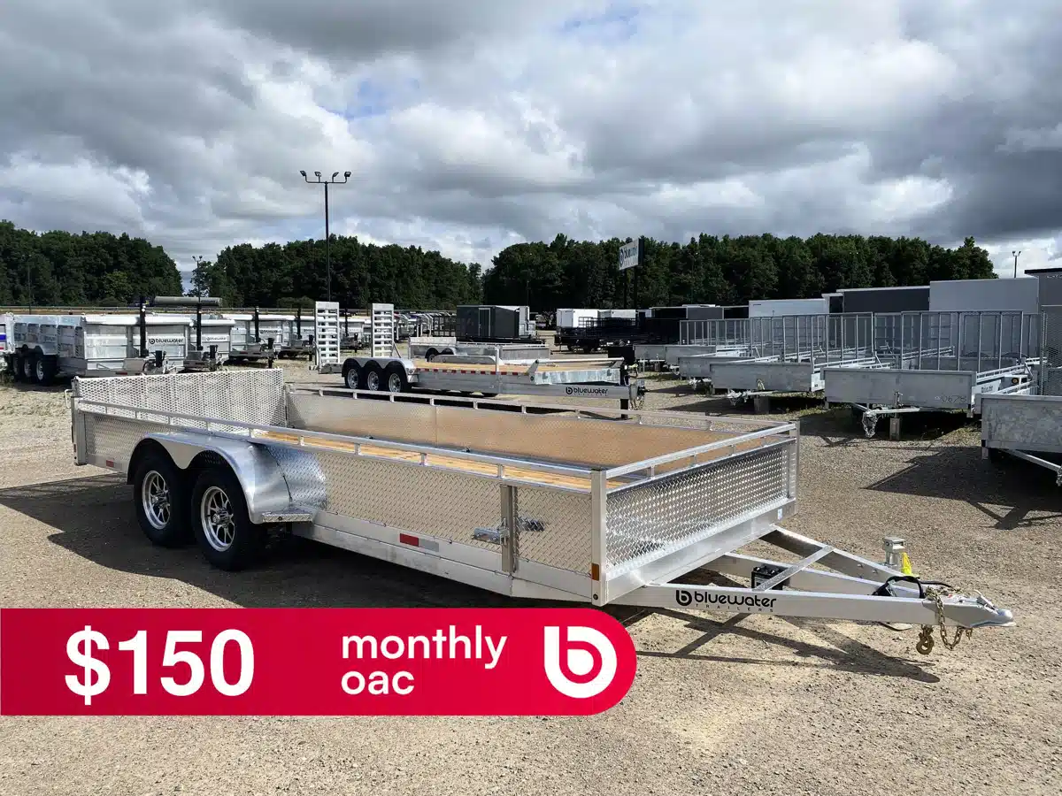 Gallery image 1 for 2027 Canadian Mennonite Built Tandem Axle Aluminum Trailer - Utility