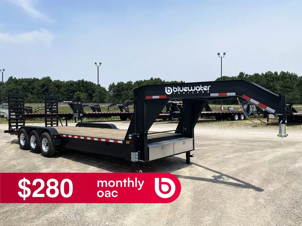 Gallery image 1 for 2027 Canada Trailers GOOSENECK EQUIPMENT Trailer - Flat Deck