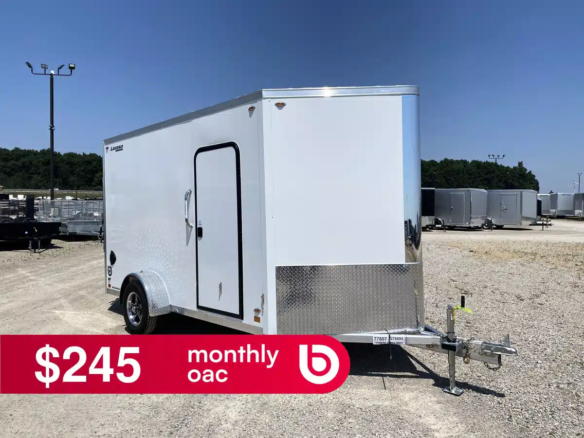 Gallery image 1 for 2027 Legend ALUMINUM V-NOSE Trailer