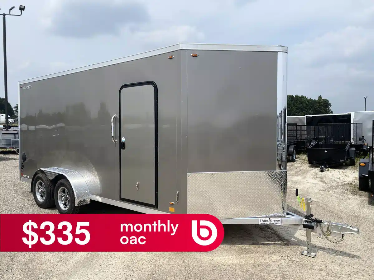 Gallery image 1 for 2027 Legend ALUMINUM V-NOSE Trailer