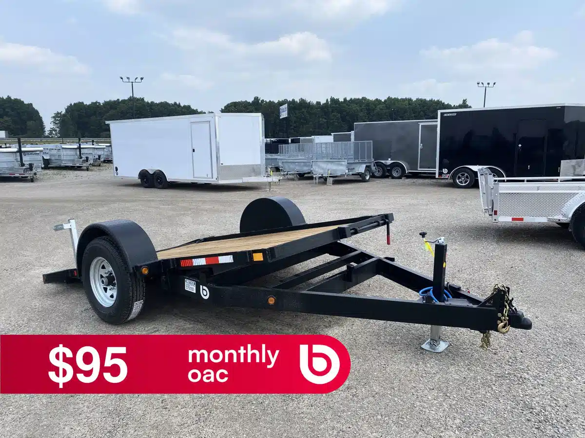 Photo de la Galerie 1 pour 2027 Canada Trailers SINGLE AXLE GRAVITY TILT TRAILERS Remorque - Plateforme basculante