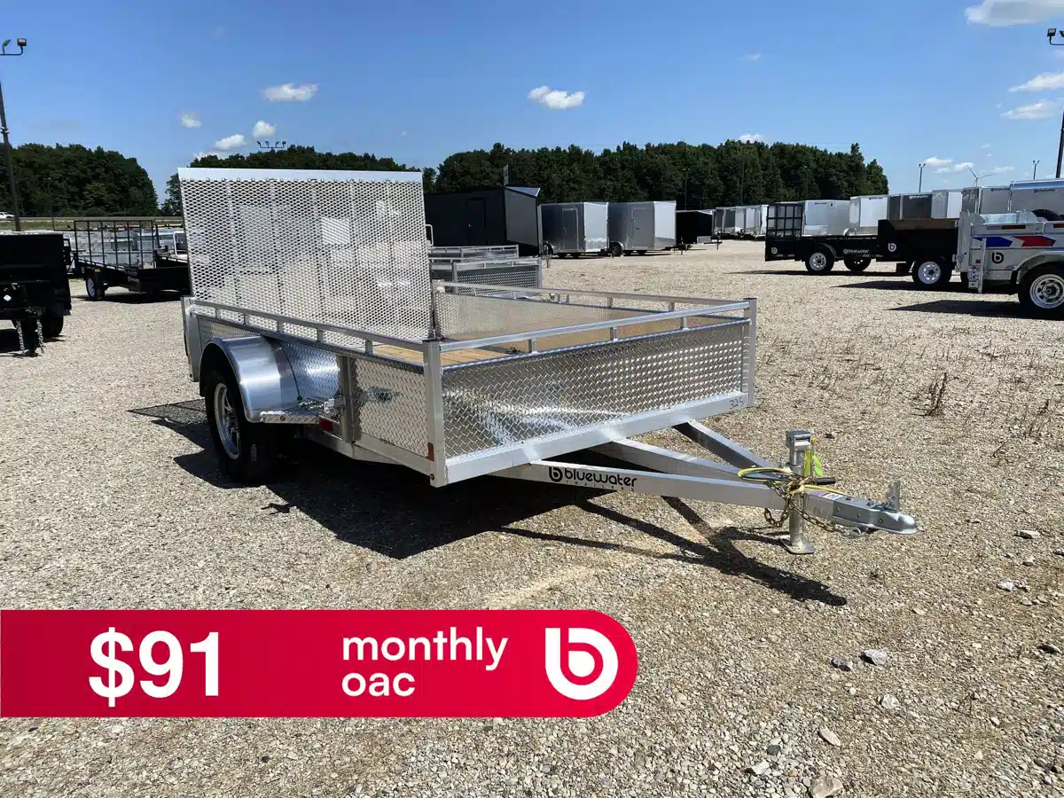Photo de la Galerie 1 pour 2027 Canadian Mennonite Built Single Axle Aluminum Utility Trailer remorque - utilitaire