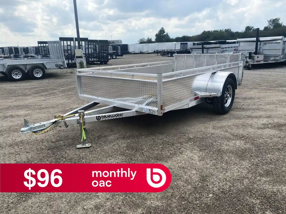 Photo de la Galerie 1 pour 2027 Canadian Mennonite Built Single Axle Aluminum Utility Trailer remorque - utilitaire