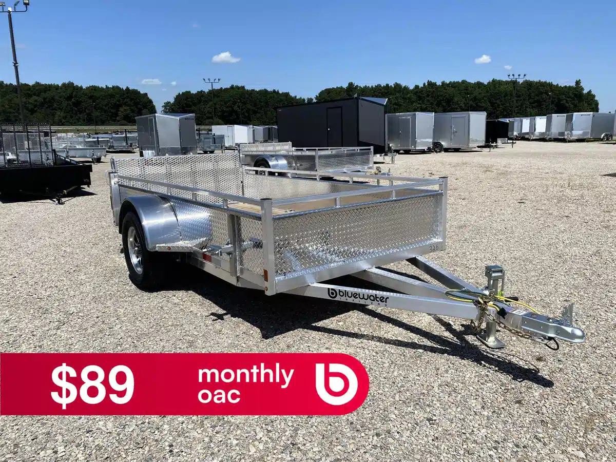 Photo de la Galerie 1 pour 2027 Canadian Mennonite Built Single Axle Aluminum Utility Trailer remorque - utilitaire