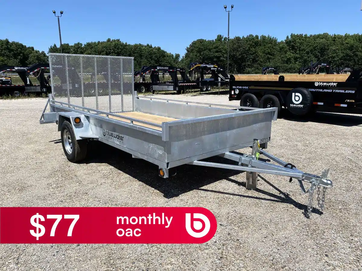Gallery image 1 for 2026 Advantage GENERAL GALVANIZED LANDSCAPER Trailer