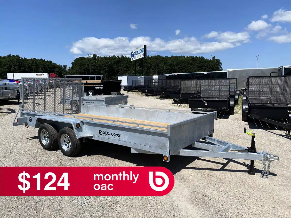 Gallery image 1 for 2026 Advantage GENERAL GALVANIZED LANDSCAPER Trailer