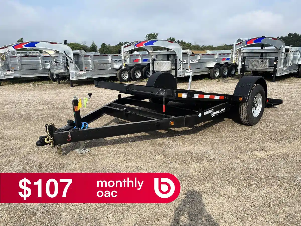 Photo de la Galerie 1 pour 2027 Canada Trailers SINGLE AXLE GRAVITY TILT TRAILERS Remorque - Plateforme basculante